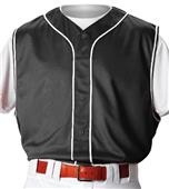 Alleson PROFVB Adult Faux Front Baseball Vests CO Alleson PROFVB Adult Faux Front Baseball Vests CO