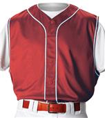 Alleson PROFVB Adult Faux Front Baseball Vests