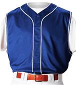 Alleson PROFVB Adult Faux Front Baseball Vests CO Alleson PROFVB Adult Faux Front Baseball Vests CO