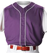 Alleson PROFVB Adult Faux Front Baseball Vests