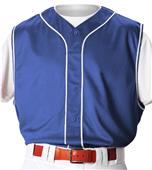 Alleson PROFVB Adult Faux Front Baseball Vests CO Alleson PROFVB Adult Faux Front Baseball Vests CO