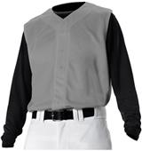 Alleson PROFVY Youth Faux Front Baseball Vests CO Alleson PROFVY Youth Faux Front Baseball Vests CO