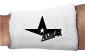 ALL-STAR Adult Window Football/Baseball Wristbands ALL-STAR Adult Window Football/Baseball Wristbands
