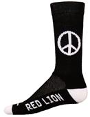 Red Lion Imagine Peace Sign Crew Socks - C/O Red Lion Imagine Peace Sign Crew Socks - C/O