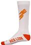 Red Lion Charge Lightning Bolt Crew Socks