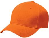 High 5 Brushed Twill 6-Panel Baseball Cap-Closeout