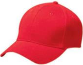 High 5 Brushed Twill 6-Panel Baseball Cap-Closeout