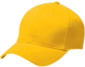 High 5 Brushed Twill 6-Panel Baseball Cap-Closeout