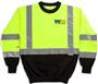Game "Black Bottom" Crew Neck Fleece Work Shirts
