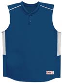 Sleeveless 2-Button Baseball Jerseys-Closeout