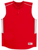 Sleeveless 2-Button Baseball Jerseys-Closeout