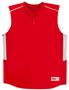 Sleeveless 2-Button Baseball Jerseys-Closeout