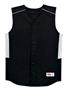 Sleeveless Full Button Baseball Jerseys-Closeout