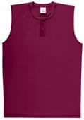 MESH Sleeveless 2-Button Baseball Jerseys-Closeout MESH Sleeveless 2-Button Baseball Jerseys-Closeout