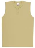 MESH Sleeveless 2-Button Baseball Jerseys-Closeout MESH Sleeveless 2-Button Baseball Jerseys-Closeout