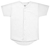 17oz Stretch Full Button Baseball Jersey-Closeout