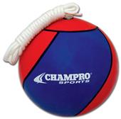 Champro Heavy Duty Rubber Tetherball Royal/Scarlet Champro Heavy Duty Rubber Tetherball Royal/Scarlet