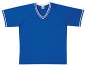Heavyweight V-Neck Baseball Jerseys W/Braid CO