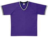 Heavyweight V-Neck Baseball Jerseys W/Braid CO