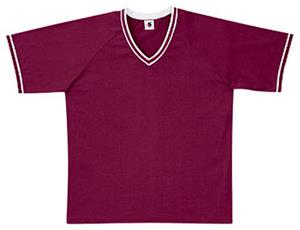 MAROON/WHITE/MAROON