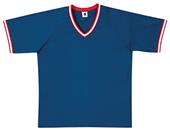 Heavyweight V-Neck Baseball Jerseys W/Braid CO