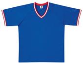 Heavyweight V-Neck Baseball Jerseys W/Braid CO