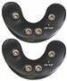 Adams Universal Vinyl Football Helmet Jaw Pads
