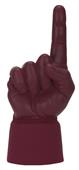 UltimateHand Foam Finger Hand - Maroon