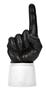 UltimateHand Foam Finger Black Hand/Jersey Combo
