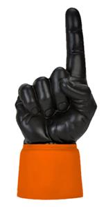 ORANGE JERSEY / BLACK HAND