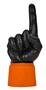 UltimateHand Foam Finger Black Hand/Jersey Combo