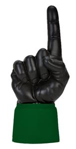 FOREST GREEN JERSEY / BLACK HAND