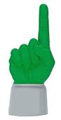 UltimateHand Foam Finger Kelly Hand/Jersey Combo