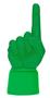 UltimateHand Foam Finger Kelly Hand/Jersey Combo