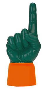ORANGE JERSEY / FOREST GREEN HAND