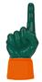 UltimateHand Foam Finger Forest Hand/Jersey Combo