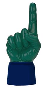 NAVY JERSEY / FOREST GREEN HAND