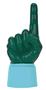 UltimateHand Foam Finger Forest Hand/Jersey Combo