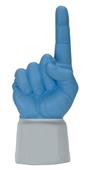 UltimateHand Foam Finger Lt Blue Hand/Jersey Combo
