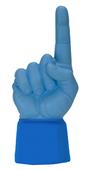 UltimateHand Foam Finger Lt Blue Hand/Jersey Combo