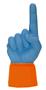 UltimateHand Foam Finger Lt Blue Hand/Jersey Combo