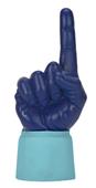 UltimateHand Foam Finger Navy Hand/Jersey Combo