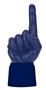 UltimateHand Foam Finger Navy Hand/Jersey Combo