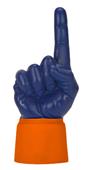 UltimateHand Foam Finger Navy Hand/Jersey Combo