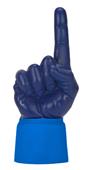 UltimateHand Foam Finger Navy Hand/Jersey Combo