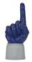 UltimateHand Foam Finger Navy Hand/Jersey Combo