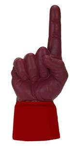 MAROON JERSEY / MAROON HAND