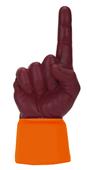 UltimateHand Foam Finger Maroon Hand/Jersey Combo