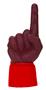 UltimateHand Foam Finger Maroon Hand/Jersey Combo