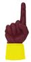 UltimateHand Foam Finger Maroon Hand/Jersey Combo